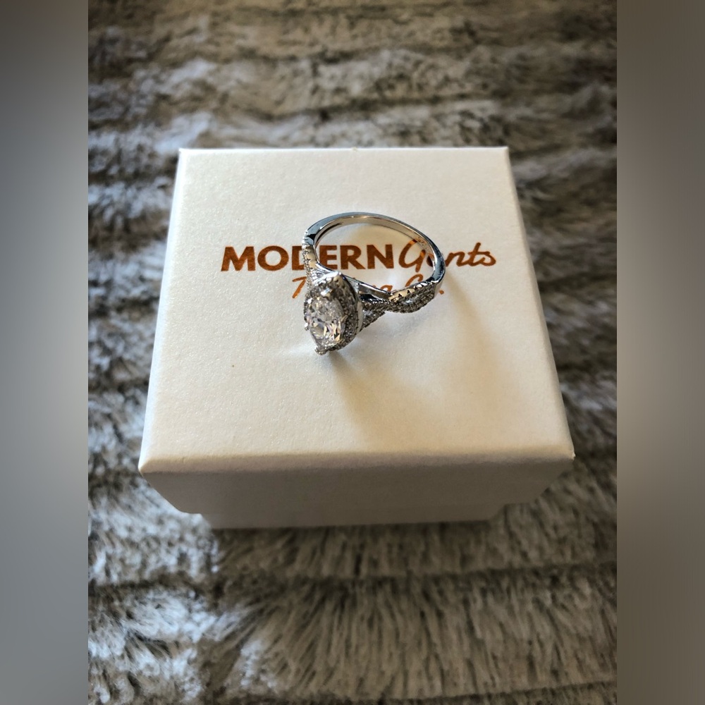 Modern Gents Trading Company marquise ring